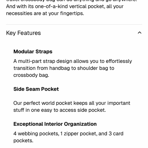 Lo & Sons Aoyama Bag - Picture 6 of 8